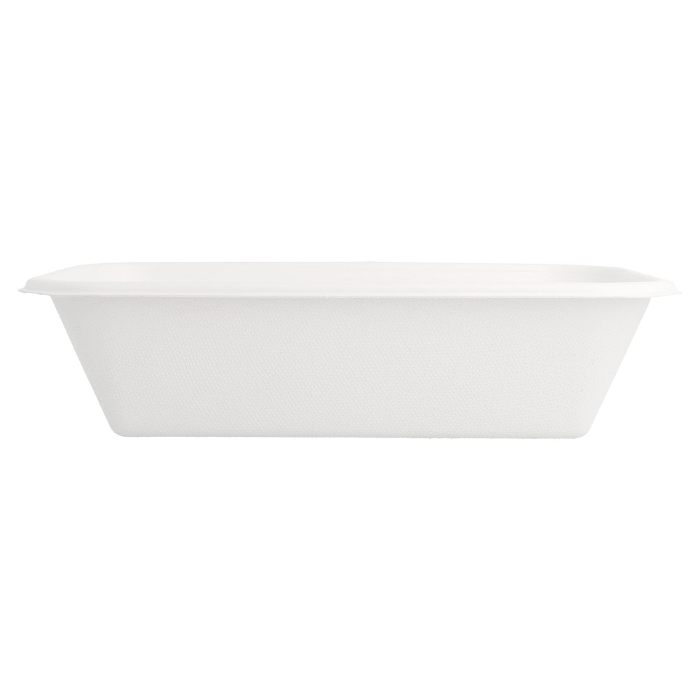 221.39-VASSOI 'BIONIC' 950 ML 21,5x14x5,2 CM BIANCO BAGASSA (50 u.)