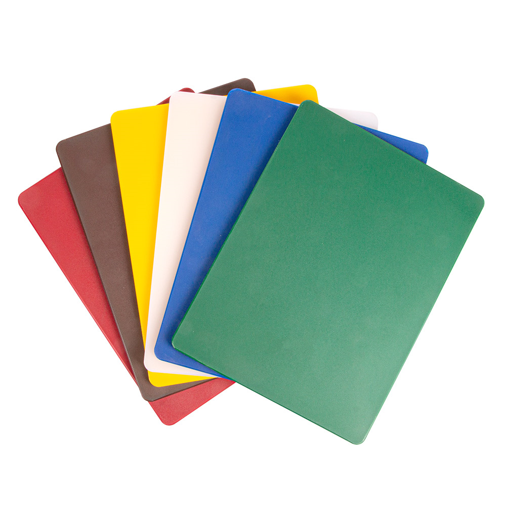 205.17-SET DI 6 TAGLIERI IN 6 COLORI   40x30x1 CM COLORI VARIE LDPE