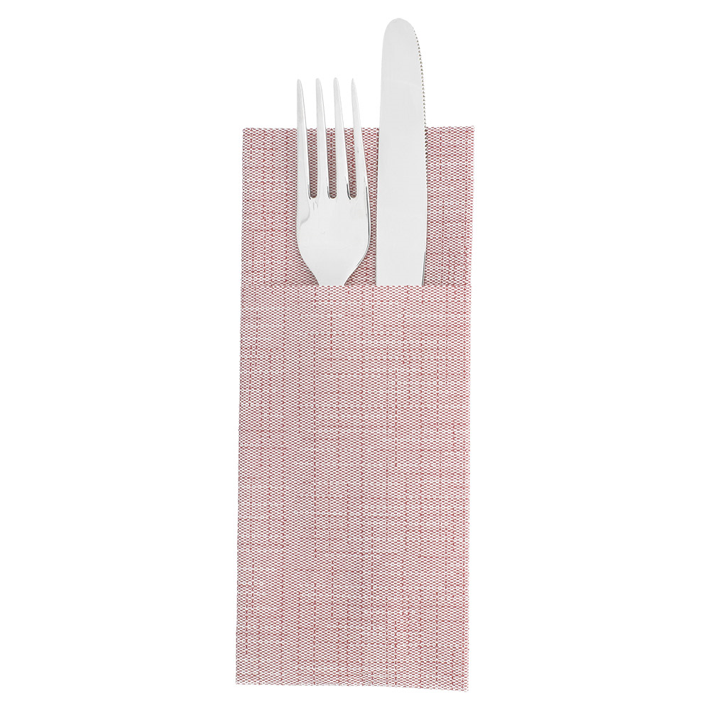 213.50-TOVAGLIOLI "KANGAROO" DRY COTTON 55 G/M2 33x40 CM BORDEAUX AIRLAID (50 u.)