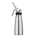 252.39-SIFONE PANNA 0,5 L Ø 8x21 CM ARGENTO ACCIAIO INOX