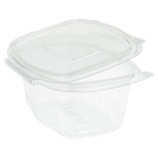 169.30-CONTENITORE CON COPERCHIO 375 ML 13,2x9,5x6 CM TRASPARENTE RPET (100 u.)