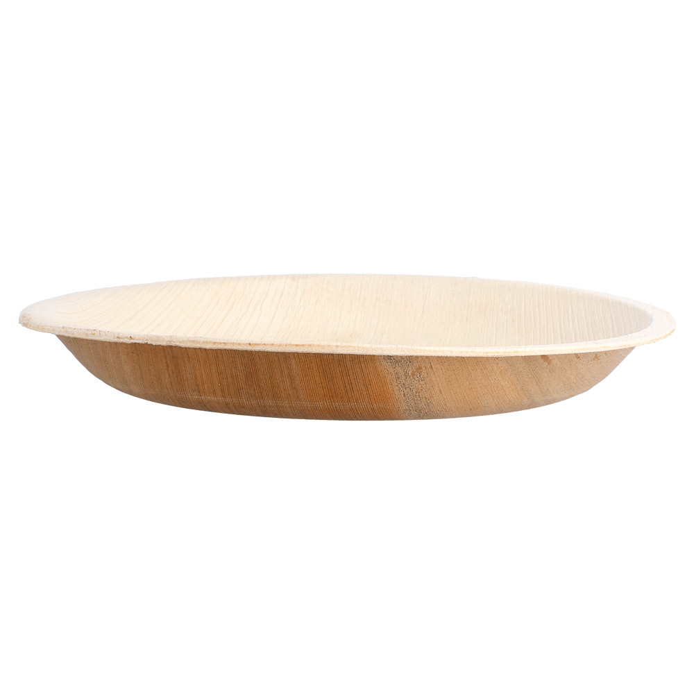 188.63-PIATTI ROTONDO 'ARECA'  Ø 18x2 CM NATURALE ARECA (25 u.)