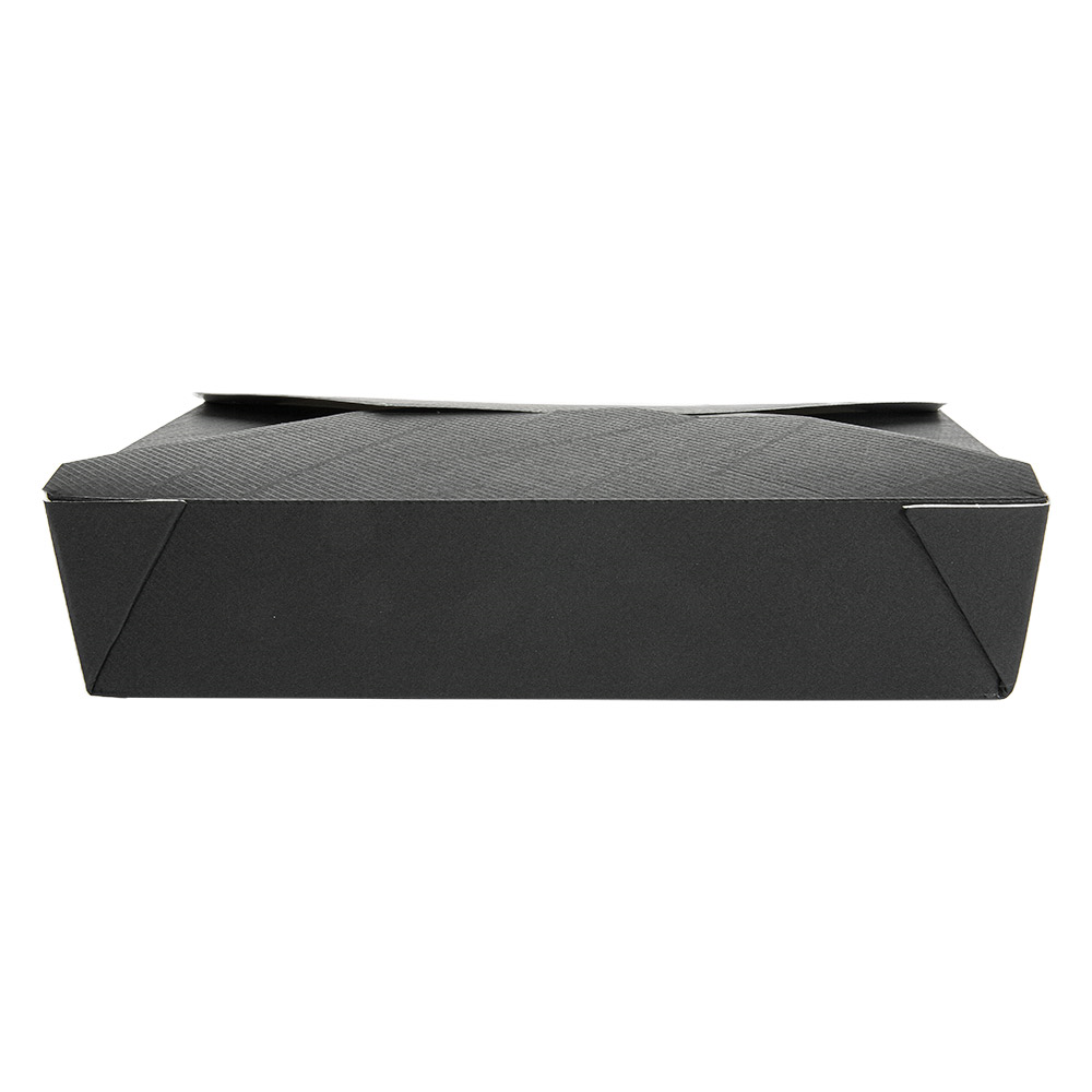 234.61-SCATOLE AMERICANE PER MICROONDE 'THEPACK' 1470 ML 19,6x14x4,5 CM NERO CARTONE NANO-MICRO + PP (50 u.)
