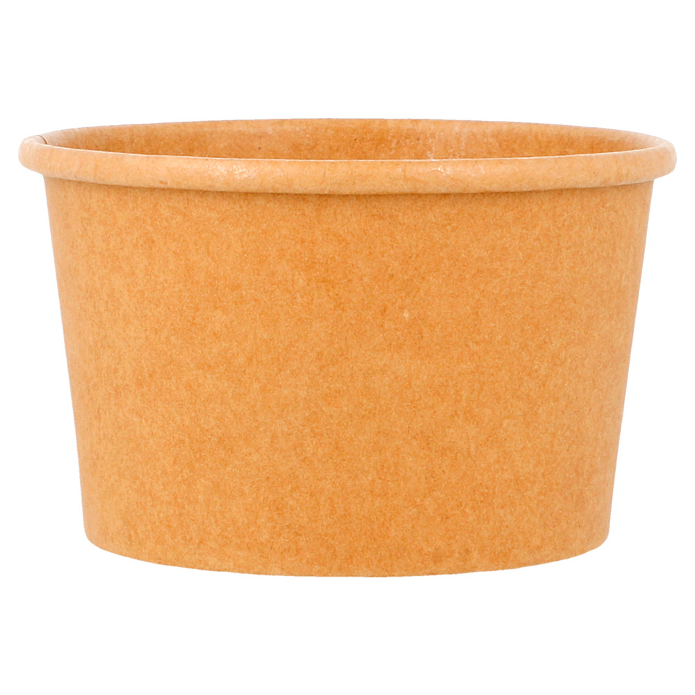 222.89-COPPETTA GELATI  120 ML 210 + 18 PE G/M2 Ø7,7x4,7 CM MARRONE CARTONE (50 u.)