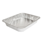 135.52-CONTENITORE GRASTRONORM  3260 ML 32,2x26,2x5 CM ALLUMINIO (50 u.)