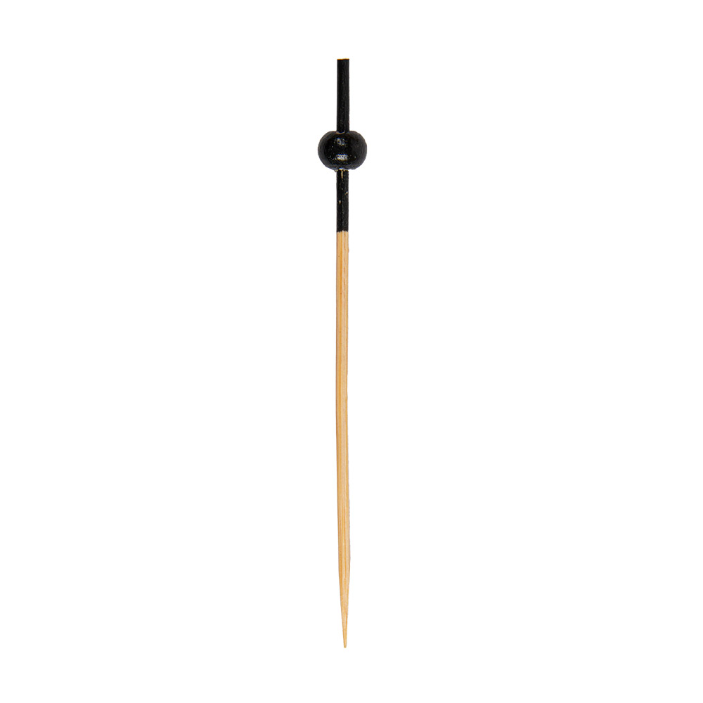 250.33-SPIEDINI "PERLA NERA" 'BAMBOO'  9 CM NATURALE BAMBÙ (100 u.)