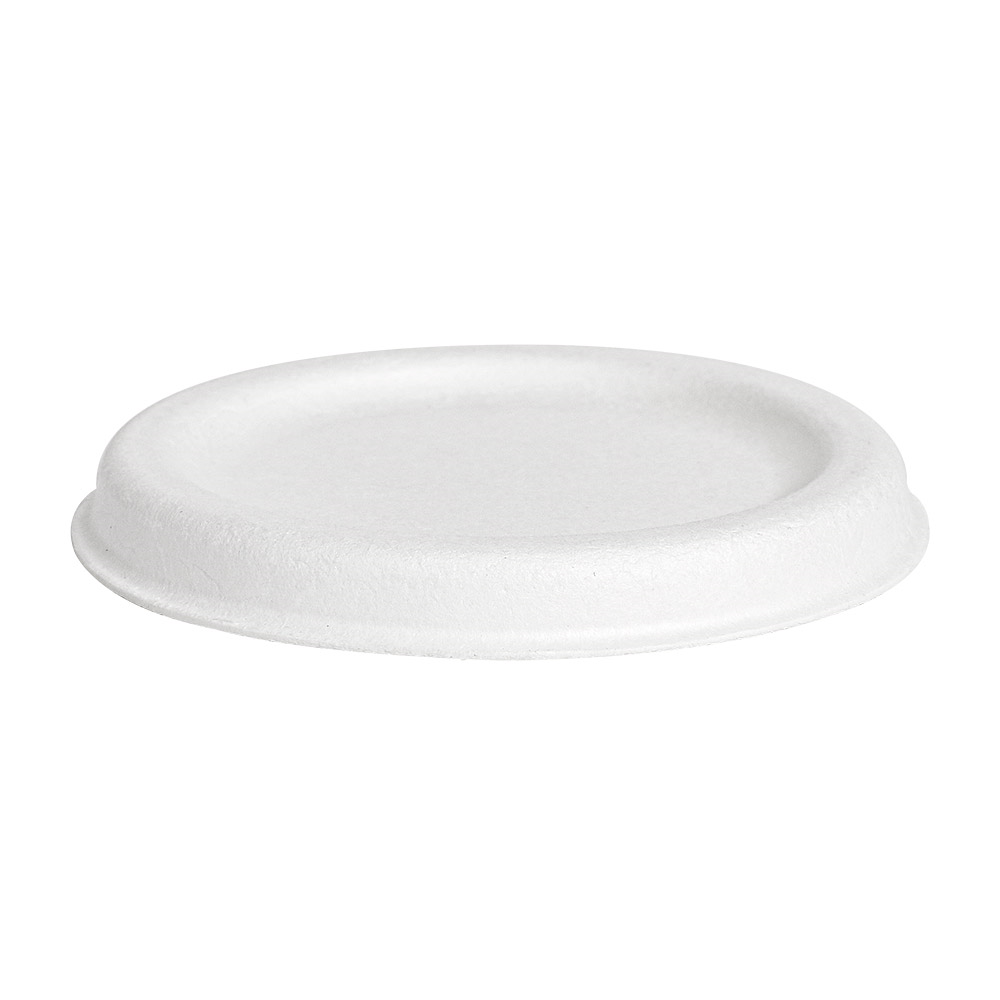 257.43-MINI TERRINE + COPERCHI 'BIONIC' 90 ML Ø 6,2x5,2+0,7 CM BIANCO BAGASSA (50 u.)