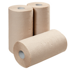 320.60-2 U.ROTOLI "CUCINA" ECOLABEL 2 STRATI 'FEEL GREEN'  23 G/M2 24,5 CM x 30 M NATURALE CARTA RICICLATA