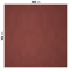 196.05-TOVAGLIE PIEGATE M  48 G/M2 100x100 CM BORDEAUX CELLULOSA (20 u.)