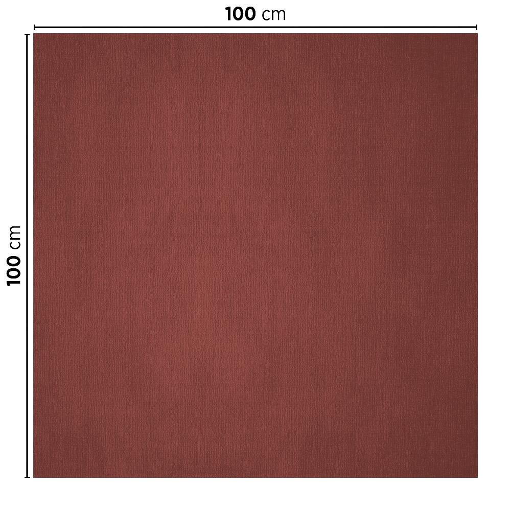 196.05-TOVAGLIE PIEGATE M  48 G/M2 100x100 CM BORDEAUX CELLULOSA (20 u.)
