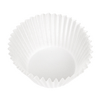 350.11-PIROTTINI PETIT FOURS  50 G/M2 Ø 5x3,5 CM BIANCO PERGAMANA ANTIGRASSI (500 u.)