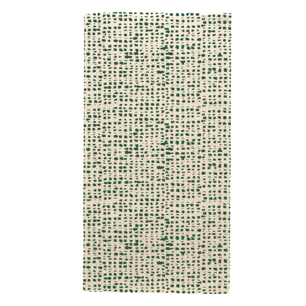 260.11-TOVAGLIOLI ECOLABEL P. 1/8 'DOUBLE POINT' DAKAR 19 G/M2 40x40 CM NATURALE TISSUE RICICLATO (50 u.)