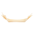 254.95-MINI RECIPIENTI PER SNACKS 'WOOD'  16,5x5,5x0,8 CM NATURALE LEGNO (10 u.)