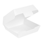 234.14-SCATOLE HAMBURGER 'THEPACK'  14,2x13,7x6,1 CM (L) BIANCO CARTONE NANO-MICRO (50 u.)
