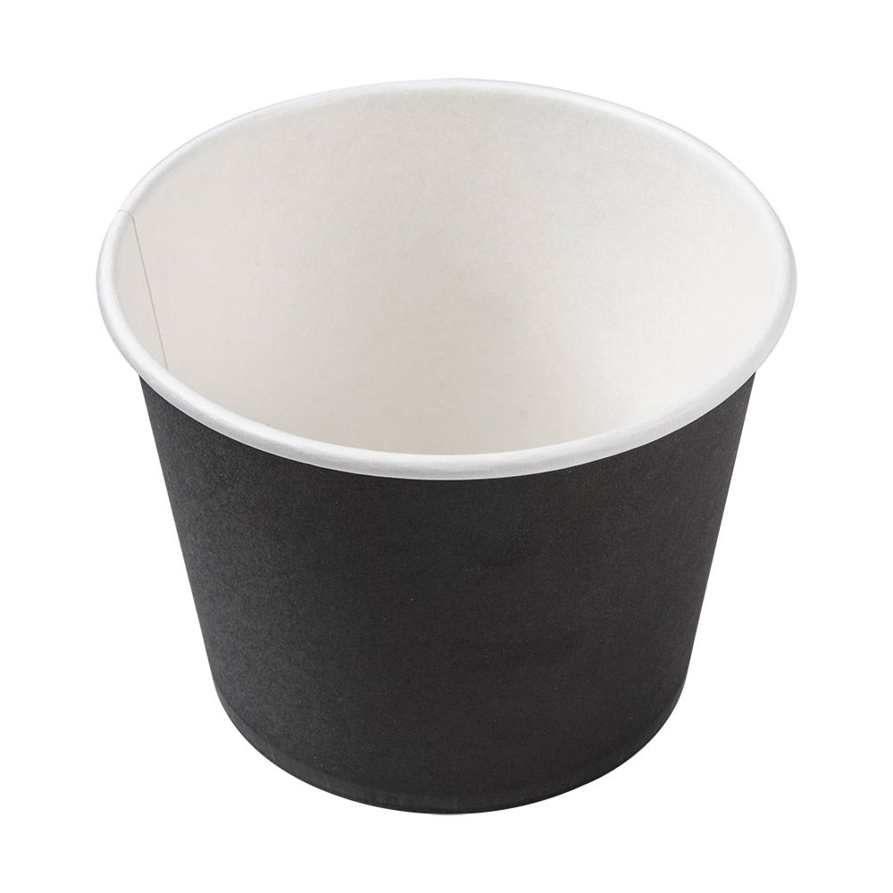 219.77-CONTENITORE 1000 ML 300 + 18 PE G/M2 Ø13,5x10,4 CM NERO CARTONE (50 u.)