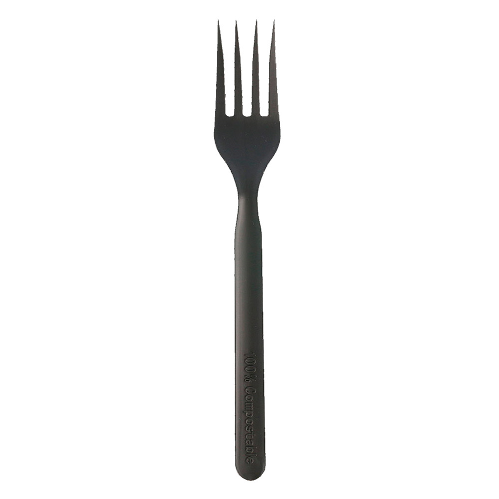 227.17-FORCHETTE  17 CM NERO CPLA (50 u.)