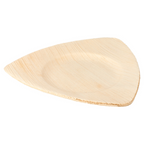 223.97-PIATTI TRIANGOLARI 'ARECA'  15x13x1 CM NATURALE ARECA (25 u.)