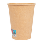 233.01-BICCHIERI BEVANDE CALDE 1 PARETE  360 ML - 12 oz 300 + 18 PE G/M2 Ø9/6x11 CM MARRONE CARTONE (50 u.)