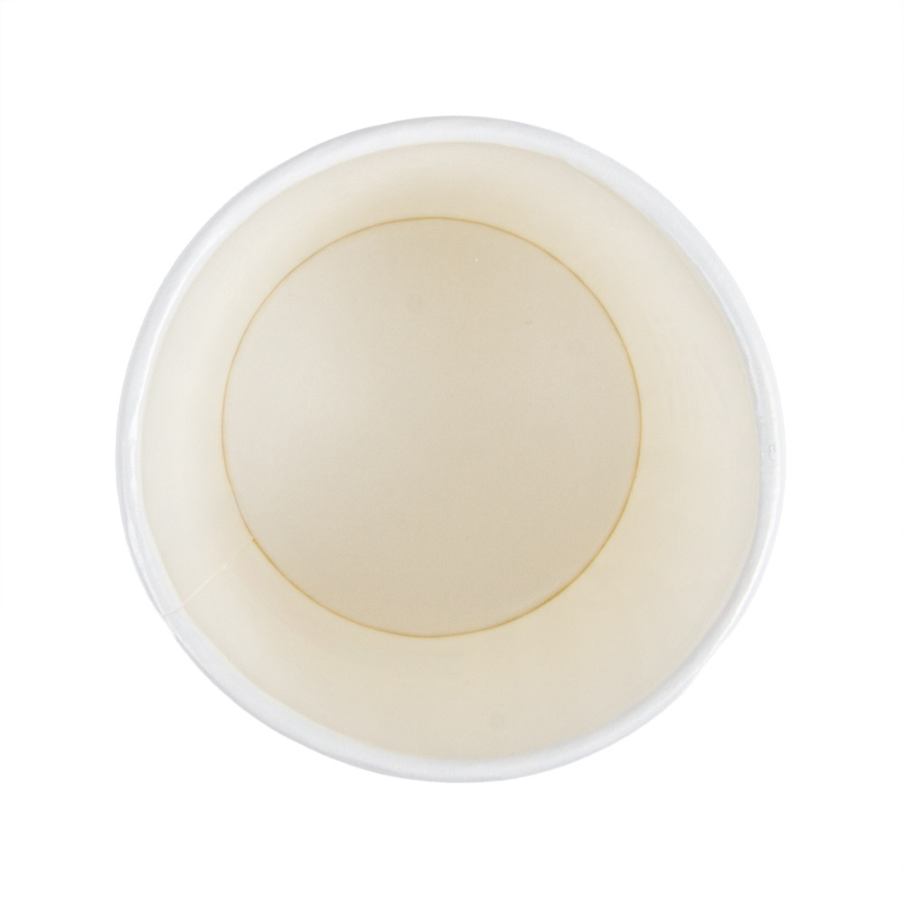 271.07-BICCHIERI BEVANDE FREDDE E CALDE 1 PARETE 'COMPOSTABLE GRASS' 120 ML - 4 oz 230 G/M2 Ø6,3/4,5x6 CM BIANCO CARTONE (50 u.)