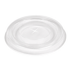 231.33-COPERCHI PIATTI CON CROCE PER 223.99  Ø 7,8x0,8 CM TRASPARENTE PLA (50 u.)