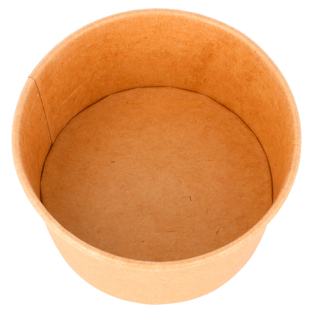 222.91-COPPETTA GELATI  180 ML 250 + 18 PE G/M2 Ø 8,7x5,2 CM MARRONE CARTONE (50 u.)