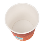 255.01-BICCHIERI BEVANDE CALDE 1 PARETE 'ARIZONA' 120 ML 230 + 18 PE G/M2 Ø6,2/4,5x6 CM MARRONE CARTONE (50 u.)