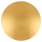 147.33-BASE PER TORTA DOPPIA FACCIA  950 G/M2 Ø 32 CM ORO NERO CARTONE (100 u.)