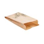 147.04-SACCHETTI SANDWICHES 'FEEL GREEN'  34 G/M2 12+4x26 CM NATURALE PERGAMANA ANTIGRASSI (500 u.)