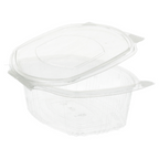 169.32-CONTENITORE CON COPERCHIO 750 ML 17,7x12,5x6,3 CM TRASPARENTE RPET (100 u.)
