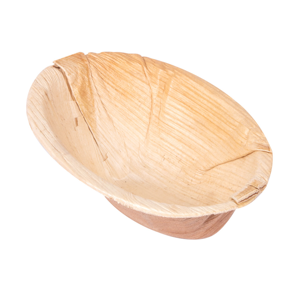 250.46-CIOTOLE OVALE CURVA 'ARECA' 110 ML 12x8,6x5 CM NATURALE ARECA (25 u.)