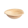 230.60-CONTENITORE MEZZA SFERA 'ARECA'  Ø 6x2 CM NATURALE ARECA (25 u.)