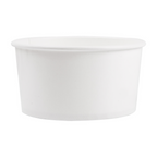 226.35-INSALATIERI  1000 ML - 33,3 oz 300 + 18 PE G/M2 Ø15/12,8x7,5 CM BIANCO CARTONE (50 u.)