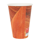 255.03-BICCHIERI BEVANDE CALDE 1 PARETE 'ARIZONA VENDING' 210 ML 210 + 18 PE G/M2 Ø7/4,5x9,5 CM MARRONE CARTONE (50 u.)