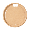 275.23-COPERCHIO PER BICCHIERI 275.20/21  210 G/M2 Ø9,6 CM NATURALE CARTONE (25 u.)