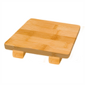 205.85-BASE SUSHI 'BAMBOO'  15x15x2,5 CM NATURALE BAMBÙ