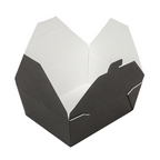 234.58-SCATOLE AMERICANE PER MICROONDE 'THEPACK' 1350 ML 15,2x12,1x6,5 CM NERO CARTONE NANO-MICRO + PP (50 u.)