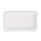 320.03-VASSOI PASTICCERIA - PICCOLI  250 G/M2 15x9 CM BIANCO CARTONE (250 u.)