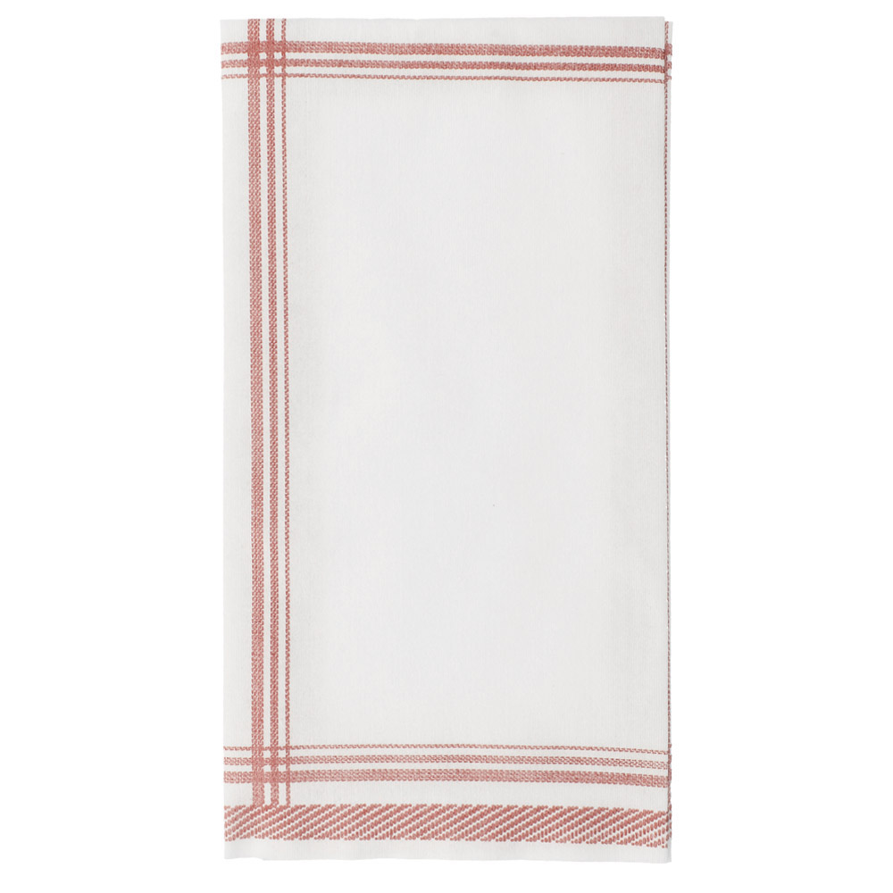 222.67-TOVAGLIOLI PIEG. 1/8 'LIKE LINEN' COTTAGE 70 G/M2 45x45 CM BORDEAUX SPUNLACE (25 u.)